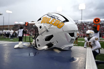 Toledo football helmet in 2025 in Washington