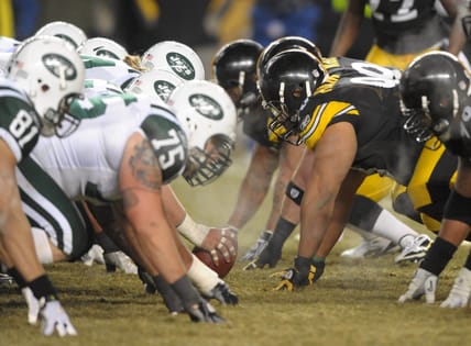 Steelers and Jets in the 2010 playoffs