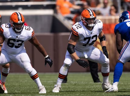 NFL: New York Giants at Cleveland Browns