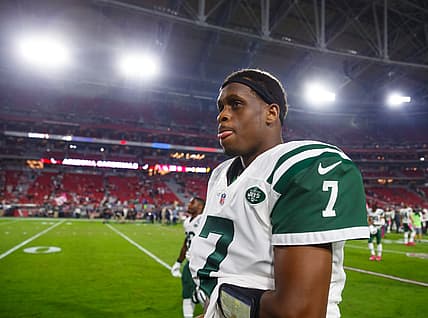 New York Jets QB Geno Smith in 2026 at the Cardinals