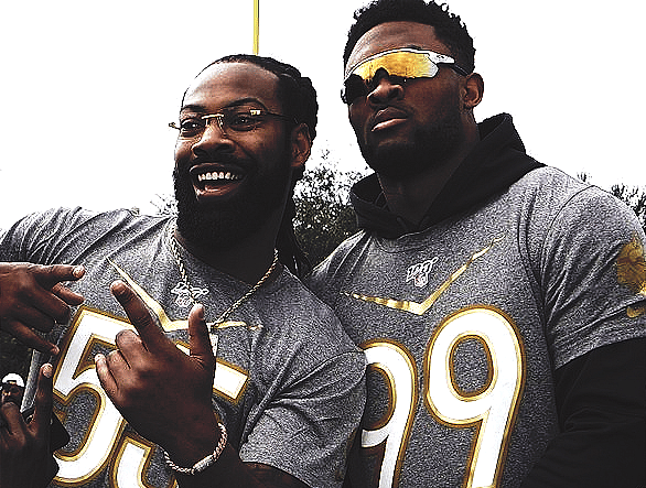 Za'Darius Smith and Danielle Hunter