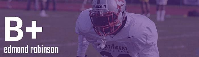 Draft Grades Edmond Robinson