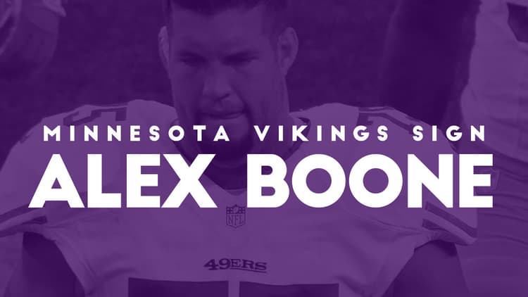 Vikings Sign Alex Boone