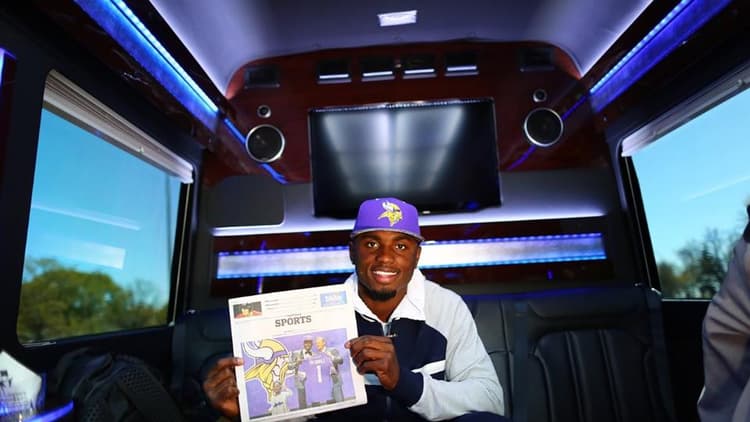 Laquon Treadwell is definitely happy to be in Minnesota