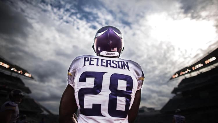 Adrian Peterson to the Packers