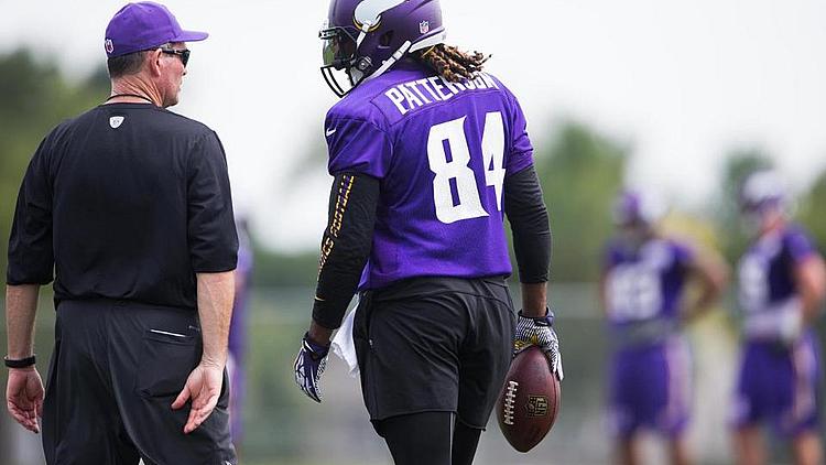 Patterson, Zimmer Training Camp Day 3