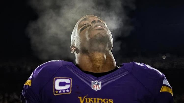Random Vikings Stats Overload - Adrian Peterson December Breath