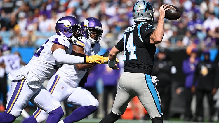 NFL: Minnesota Vikings at Carolina Panthers
