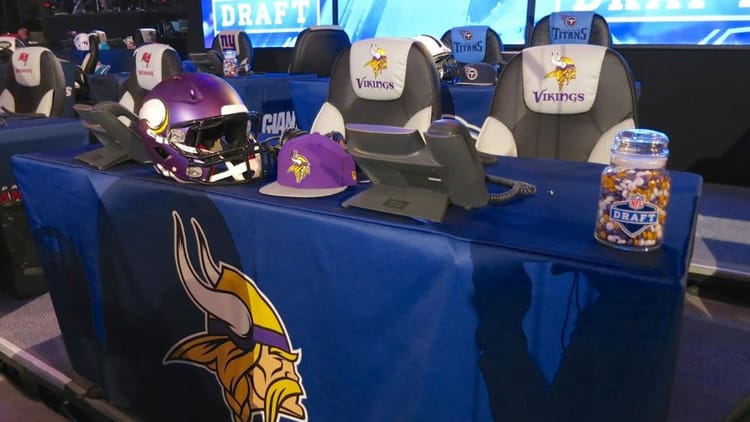 2014 NFL Draft Vikings Table