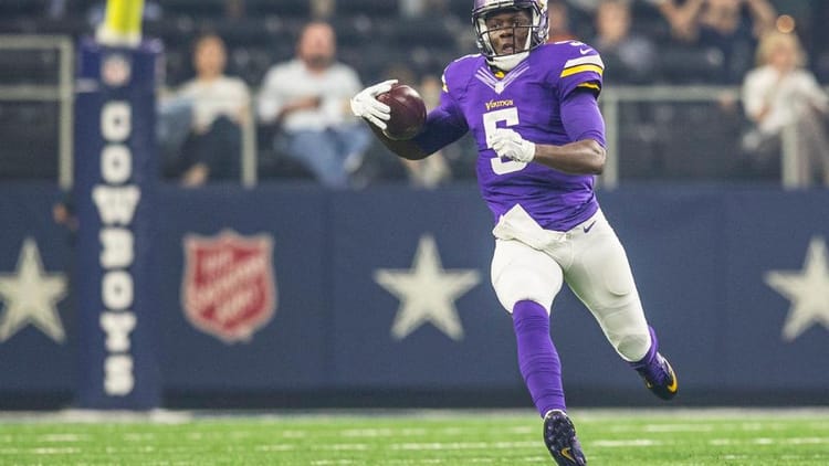 Teddy Bridgewater Cowboys Scramble