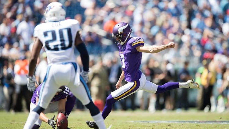 Gauging Confidence in Vikings K Blair Walsh