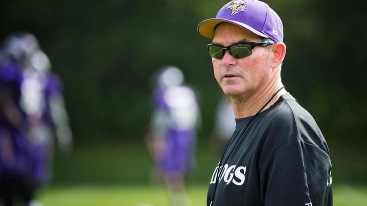Mike Zimmer to Miss OTA Practices