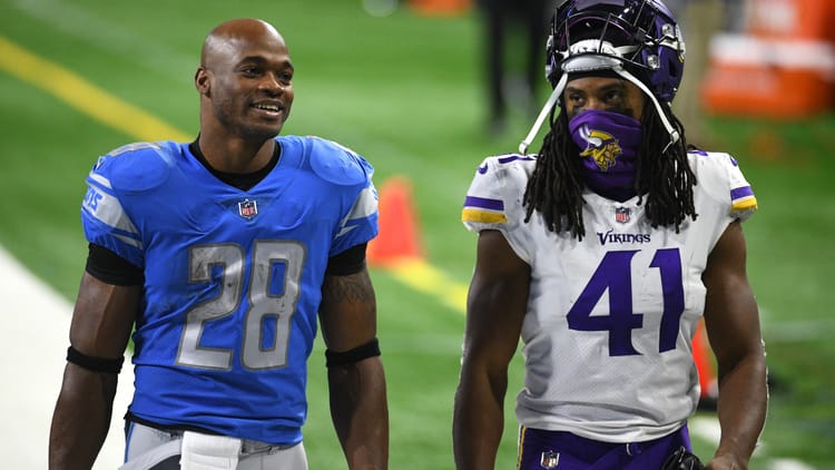 Adrian Peterson and Anthony Harris