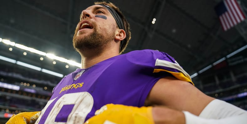 Minnesota Vikings WR Adam Thielen in 2018.