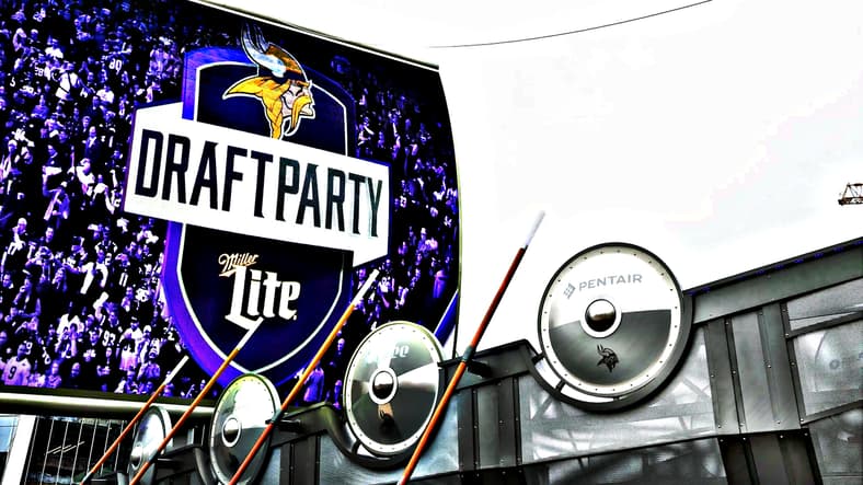 A Wild Vikings "Stat" about the 2022 NFL Draft