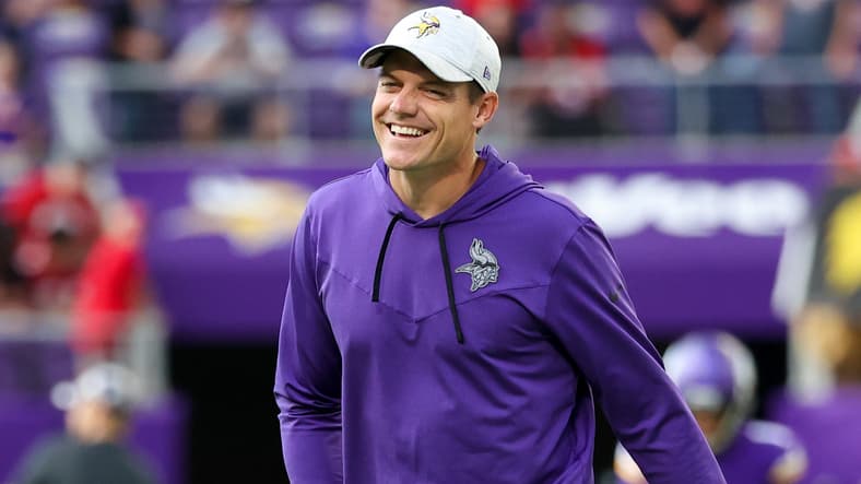Kevin O'Connell's Hilarious Reaction to QB's TD