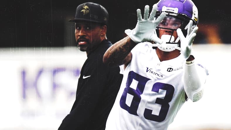 New Viking Claims He's the Fastest Dude on Team
