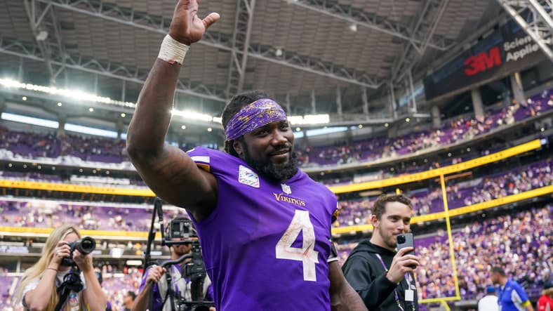 The Vikings Top Offensive Performers v.s Bears, per PFF