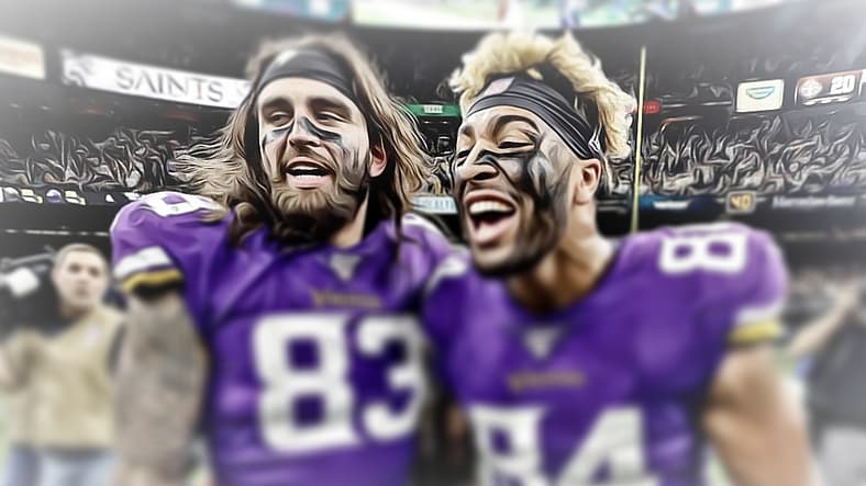 Upstart Vikings TE Bolts for Broadway
