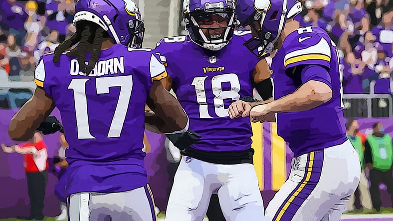 Vikings Lower than Preseason Expectations in PFF WR Rankings
