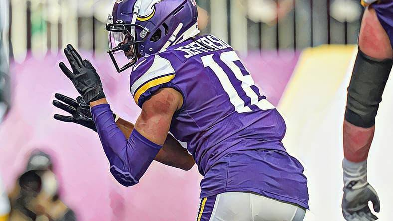Kudos for Justin Jefferson in National WR Rankings