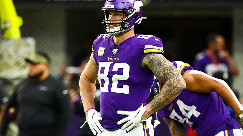 Kyle Rudolph Chooses the NFC's Super Bowl Frontrunner