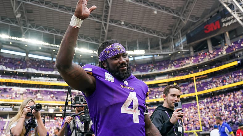 The Vikings Top Offensive Performers v.s Bears, per PFF