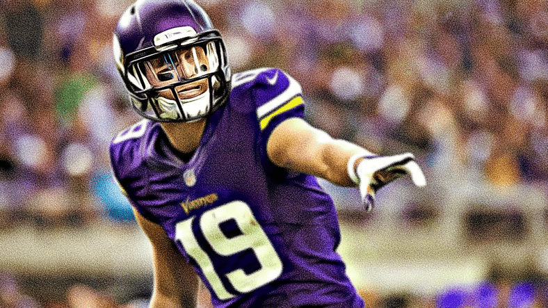 Adam Thielen Takes One for the Team