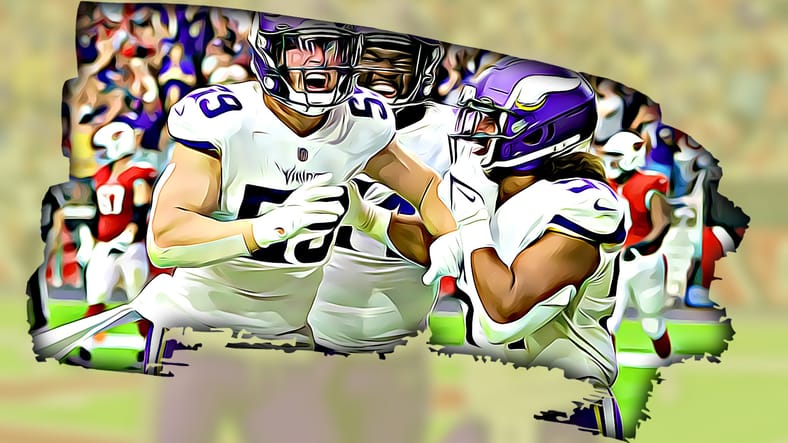 Vikings LB Bolts for the Desert