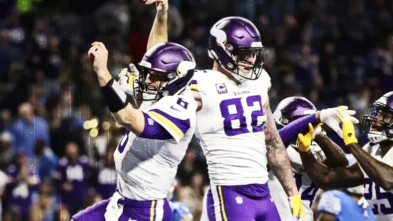 Ruckus over Kyle Rudolph Leaving Kirk Cousins out of Farewell Article in 2021 Was Made Up