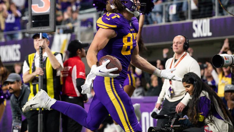 Vikings Depth Chart, Week 13 vs. Jets