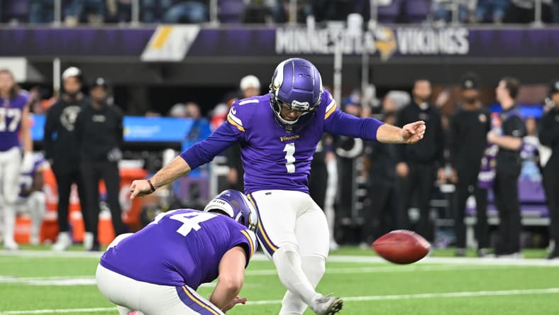 A New Kicker Is Trying to Beat the Vikings Curse