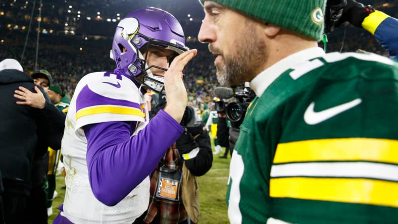 Aaron Rodgers Noticed the Purple