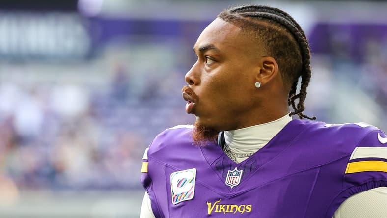 Vikings WR Justin Jefferson in 2024.
