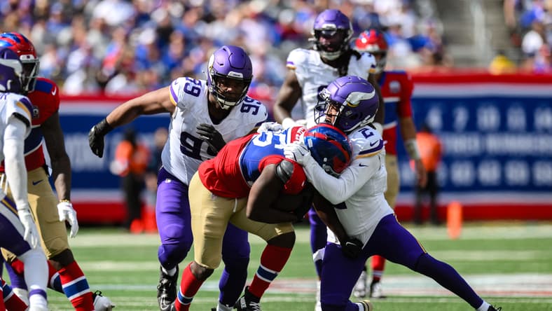 Vikings CB Stephon Gilmopre in 2024.