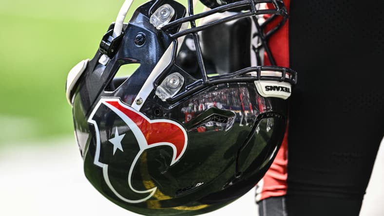 A houston texans helmet in 2024