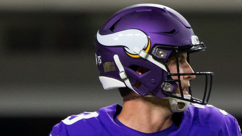 Vikings QB Trevor Siemian in 2018