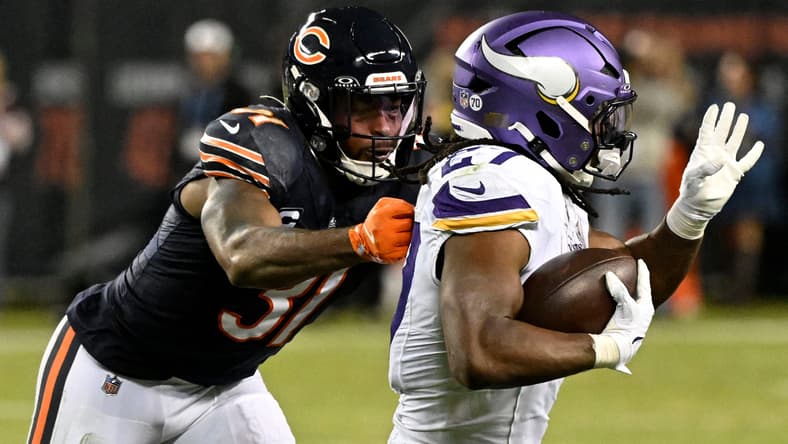 Vikings RB Jordan Mason in Week 1 of 2025