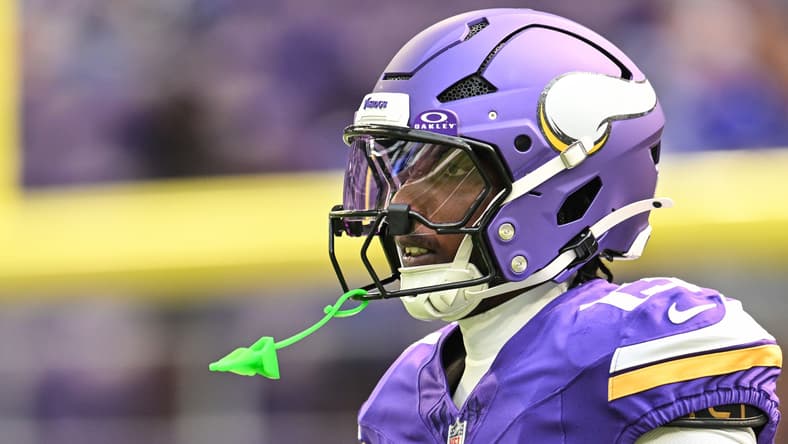 Vikings WR Tai Felton in the 2025 preseason