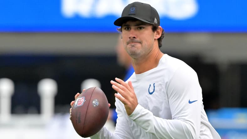 Indianapolis Colts QB Daniel Jones in 2025