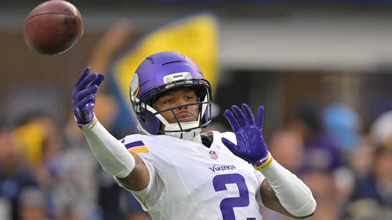 Vikings CB Isaiah Rodgers in 2025 at the Los Angeles Chargers.