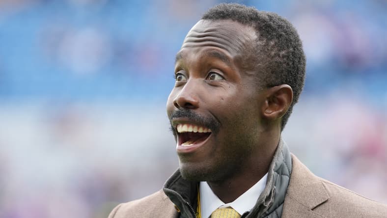 Vikings GM Kwesi Adofo-Mensah in Dublin in 2025.
