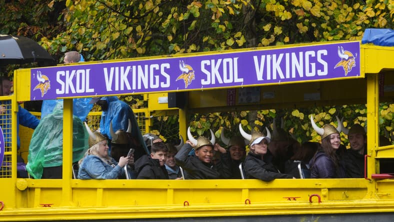 Vikings fans in Ireland in 2025