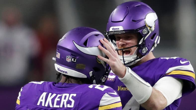 Vikings Cam Akers & Sam Danrold in 2024