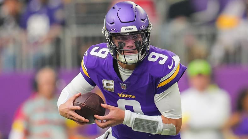 Vikings QB J.J. McCarthy in 2025