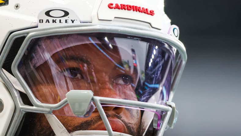 Kyler Murray stands on the sideline during a Cardinals game against the Seahawks. Vikings sleepers