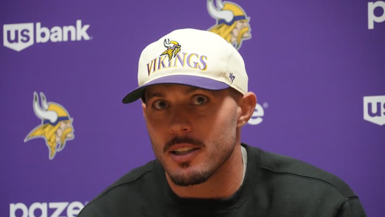 Vikings safety Harrison Smith in Dublin in 2025