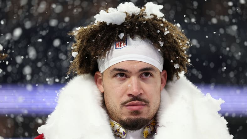 Vikings CB Byron Murphy Jr. against the Lions on Christmas in 2025