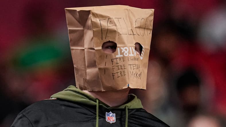 A Falcons fan in Week 14 of 2025