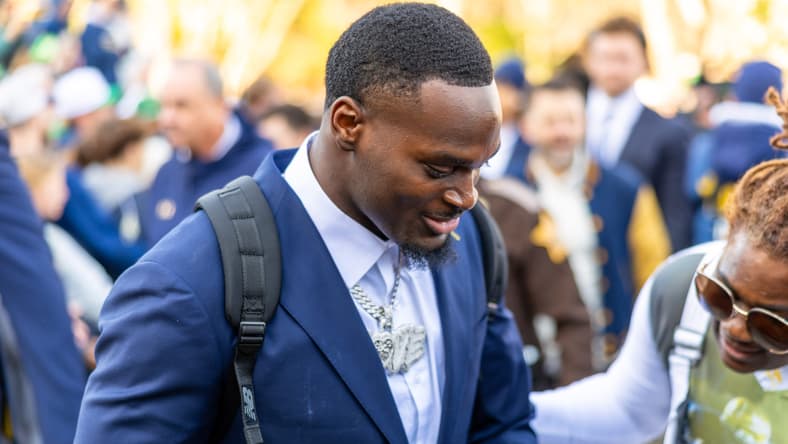 Notre Dame RB Jeremiyah Love in 2025